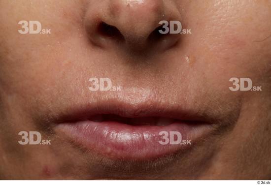 Face Mouth Nose Skin Woman Slim Studio photo references