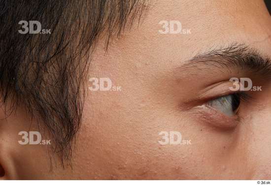 Eye Hair Skin Man Asian Slim Studio photo references
