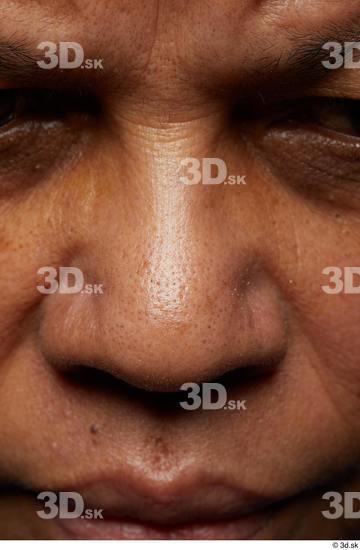 Face Mouth Nose Skin Woman Black Slim Wrinkles Studio photo references