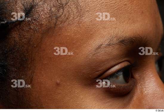 Eye Face Hair Skin Woman Black Chubby Studio photo references