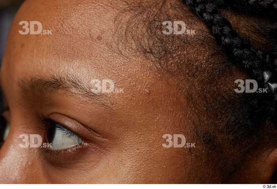 Eye Face Hair Skin Woman Black Chubby Studio photo references