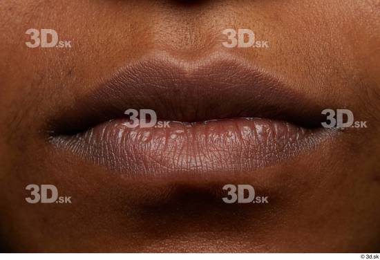 Face Mouth Skin Woman Black Chubby Studio photo references