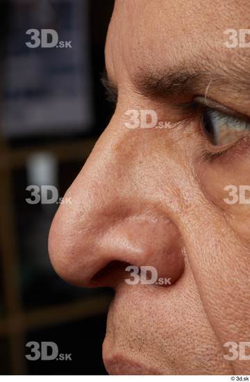 Eye Face Nose Skin Man Slim Wrinkles Studio photo references