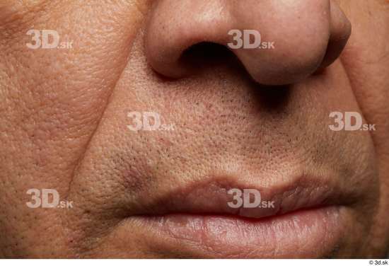 Face Mouth Nose Skin Man Slim Wrinkles Studio photo references