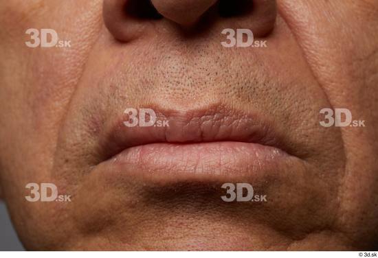 Face Mouth Skin Man Slim Wrinkles Studio photo references