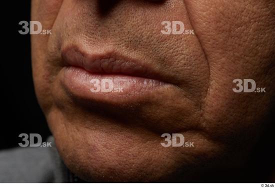 Face Mouth Skin Man Slim Wrinkles Studio photo references