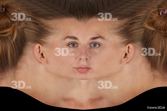 Arina Shy head premade texture