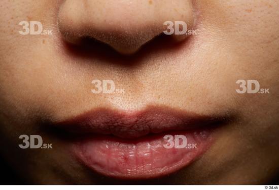 Face Mouth Nose Skin Woman Asian Slim Studio photo references