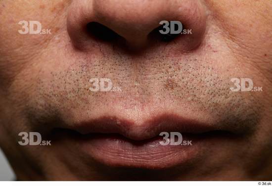 Face Mouth Nose Skin Man Asian Slim Studio photo references