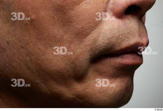 Face Mouth Cheek Skin Man Asian Slim Studio photo references