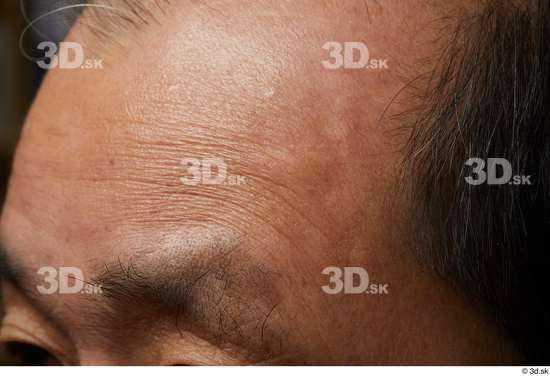 Face Hair Skin Man Asian Slim Wrinkles Studio photo references