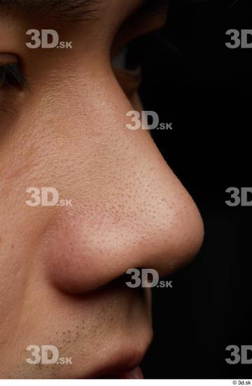 Face Nose Skin Man Asian Slim Studio photo references