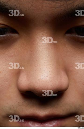 Face Nose Skin Man Asian Slim Studio photo references