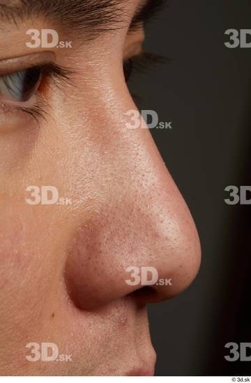 Face Nose Skin Man Asian Slim Studio photo references