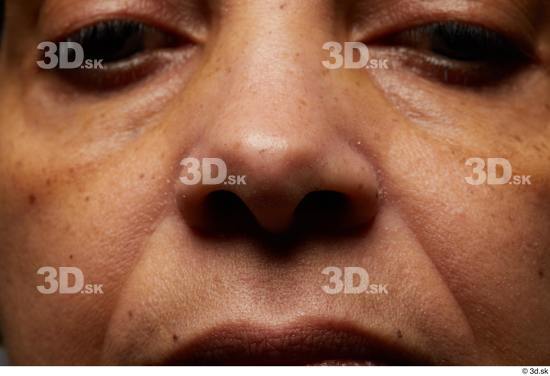 Face Mouth Nose Skin Woman Black Slim