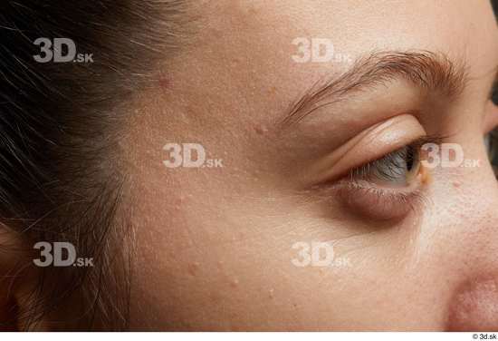 Eye Face Cheek Hair Skin Woman White Slim Studio photo references