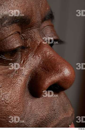 Nose Skin Man Black Wrinkles Studio photo references