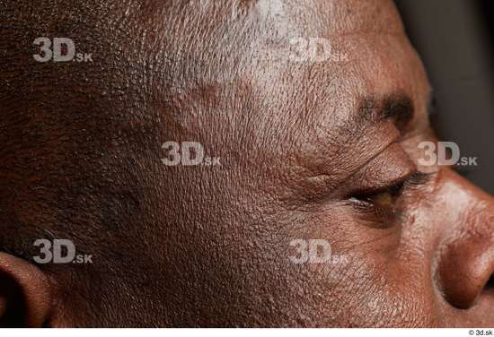 Eye Skin Man Black Wrinkles Studio photo references