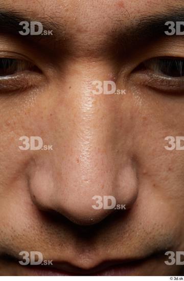 Face Nose Skin Man Asian Slim Studio photo references