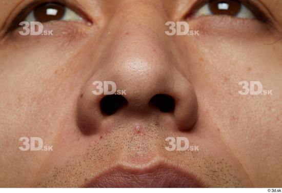 Face Mouth Nose Skin Man Asian Slim Studio photo references