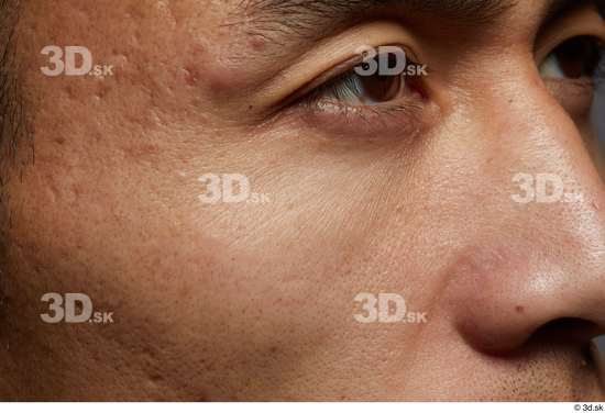 Eye Face Nose Cheek Skin Man Asian Slim Studio photo references