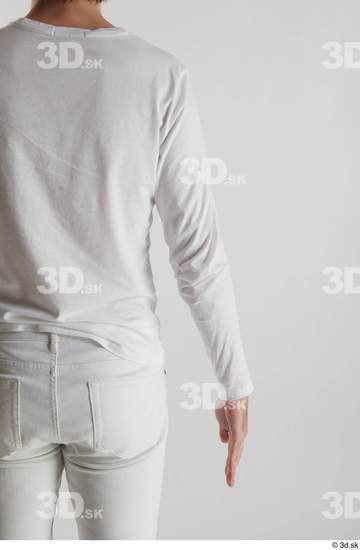 Man White Slim Male Studio Poses