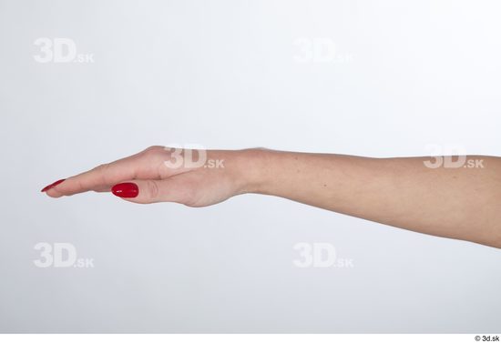 Woman White Slim Female Studio Poses