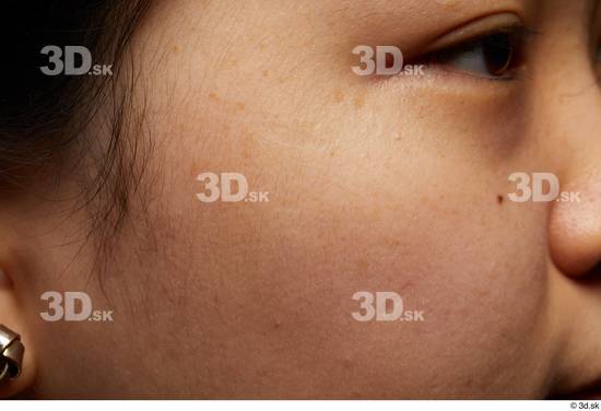 Eye Face Cheek Hair Skin Woman Asian Slim Studio photo references