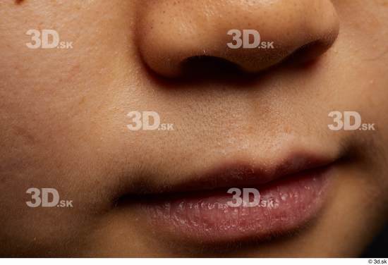 Face Mouth Nose Skin Woman Asian Slim Studio photo references