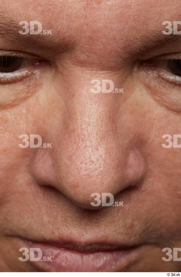 Face Nose Skin Woman Chubby Wrinkles Studio photo references