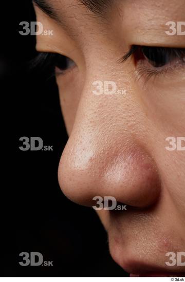 Face Nose Skin Woman Asian Slim Studio photo references