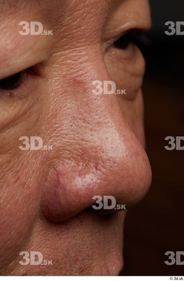 Face Nose Skin Man Asian Chubby Wrinkles Studio photo references