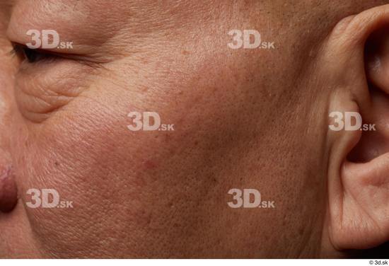 Eye Face Cheek Ear Skin Man Asian Chubby Wrinkles Studio photo references