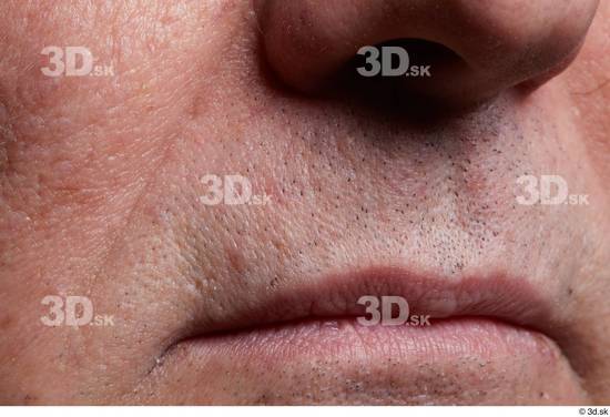 Face Mouth Skin Man White Slim Wrinkles Studio photo references