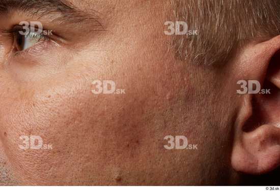 Eye Face Cheek Ear Skin Man White Slim Studio photo references