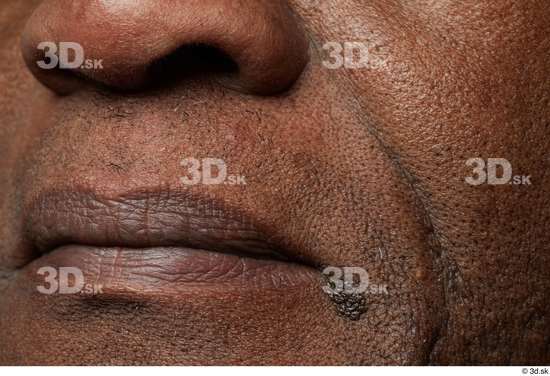 Face Mouth Nose Skin Man Black Slim Wrinkles Studio photo references