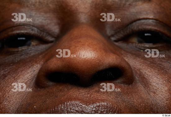 Face Nose Skin Woman Black Chubby Wrinkles Studio photo references