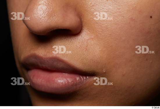 Face Mouth Nose Skin Woman Slim Studio photo references