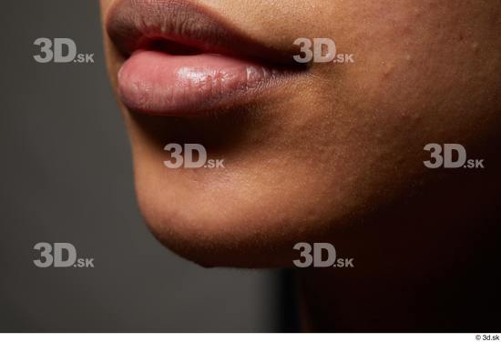 Face Mouth Skin Woman Slim Studio photo references