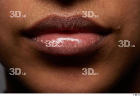 Face Mouth Skin Woman Slim Studio photo references