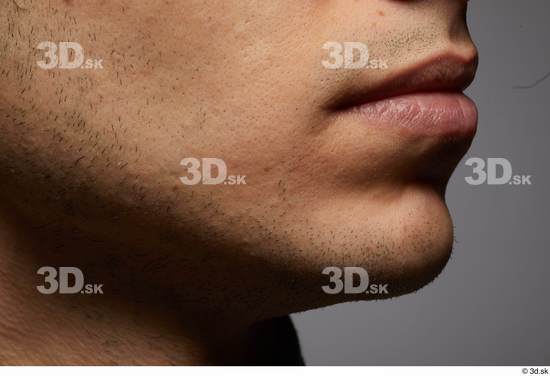 Face Mouth Cheek Skin Man Slim Studio photo references