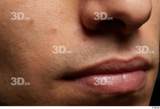 Face Mouth Nose Skin Man Slim Studio photo references