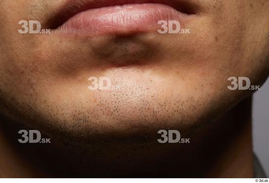 Face Mouth Skin Man Slim Studio photo references