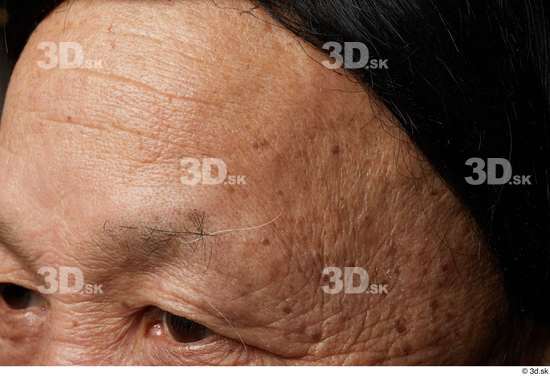 Face Hair Man Asian Slim Wrinkles Studio photo references