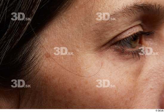 Eye Face Hair Skin Woman Slim Wrinkles Studio photo references