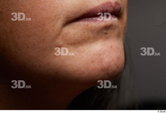 Face Mouth Skin Woman Slim Studio photo references