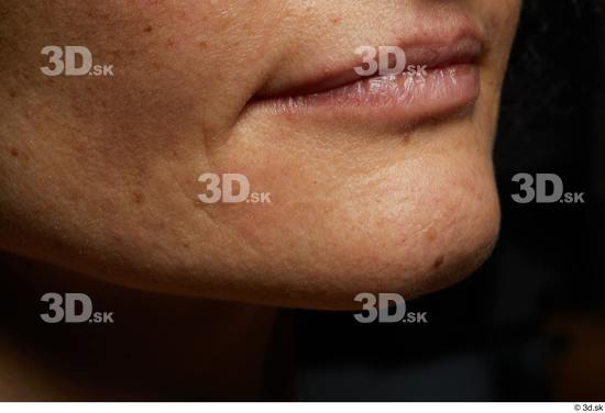 Face Mouth Skin Woman Slim Studio photo references