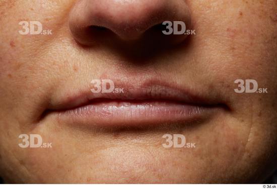 Face Mouth Skin Woman Slim Studio photo references