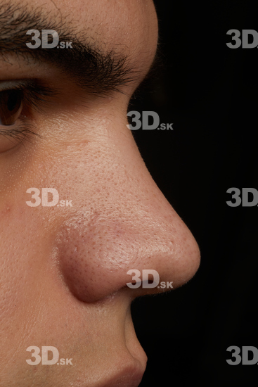 Face Nose Skin Man Slim Studio photo references