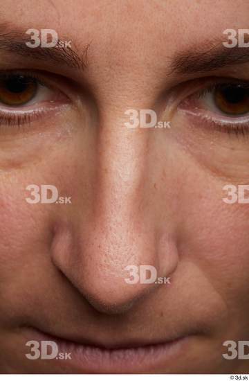 Face Mouth Nose Skin Woman Slim Wrinkles Studio photo references